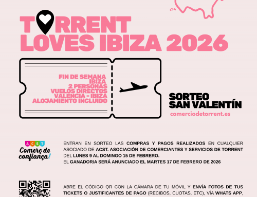 Este San Valentín escápate a Ibiza con el Comercio de Torrent! Torrent Loves Ibiza 2026!