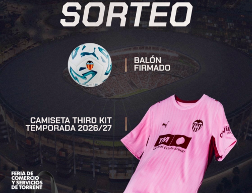 El Valencia CF participa oficialmente en la «Feria de Comercio y Servicios de Torrent 2026» !!