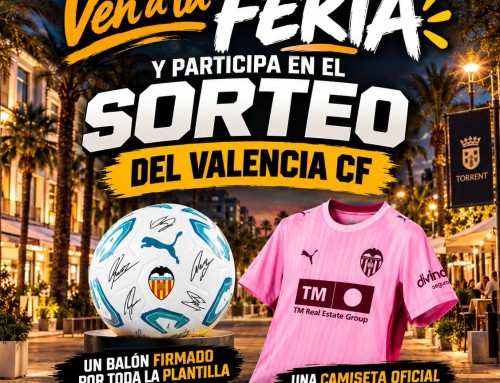 El Valencia CF participa oficialmente en la «Feria de Comercio y Servicios de Torrent 2026» !!